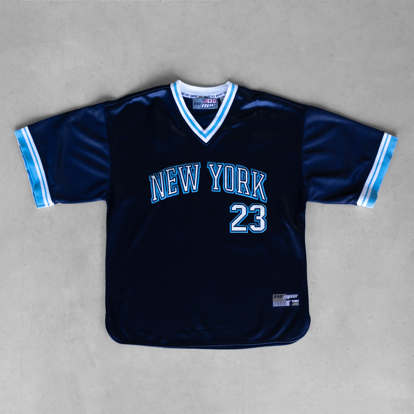 Vintage NYC 212 New York #23 Football Jersey