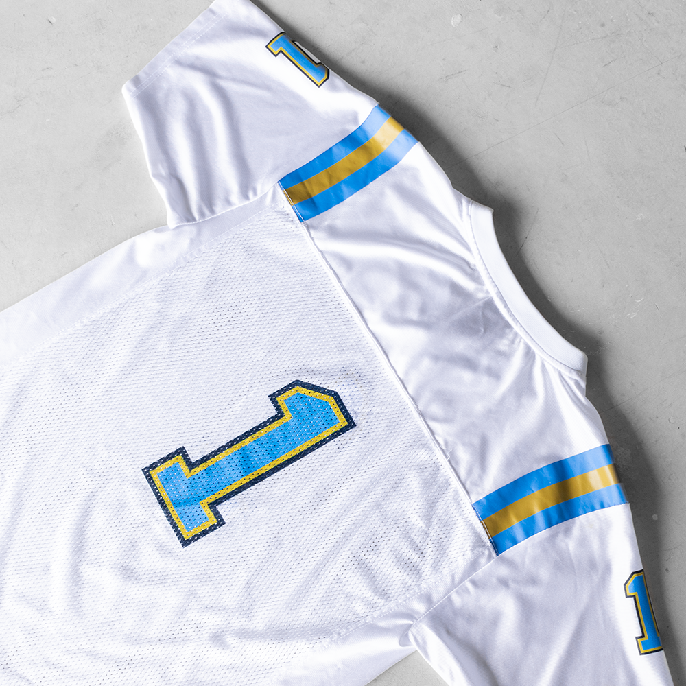 Vintage Adidas UCLA Bruins #1 Youth Football Jersey (XL)