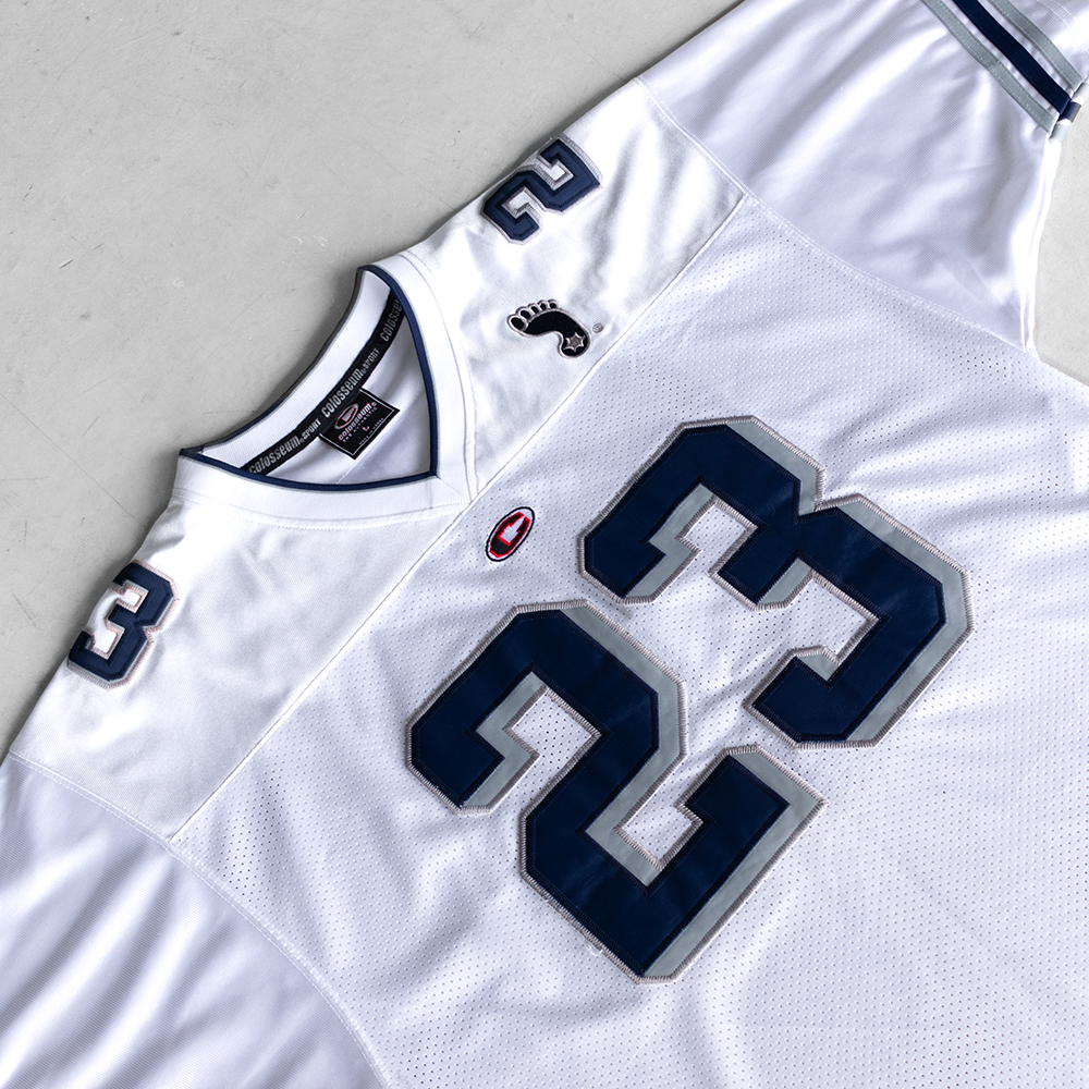 Vintage University Of North Carolina White #23 Football Jersey (XL)