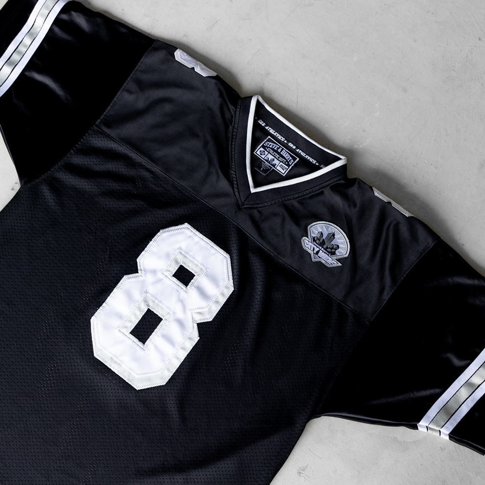 Vintage S&B Athletics City Wide Madison #8 Football Jersey (L)