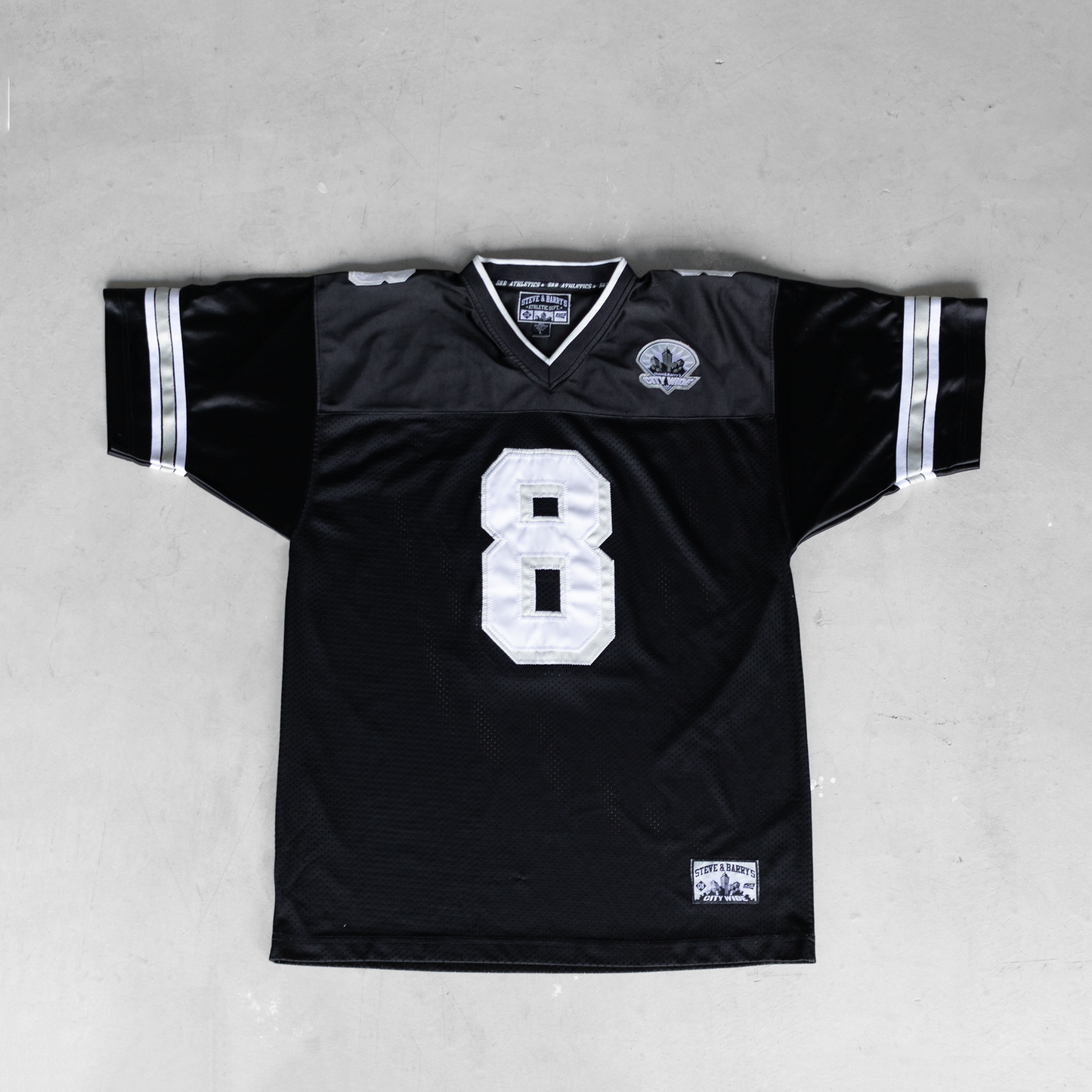Vintage S&B Athletics City Wide Madison #8 Football Jersey (L)