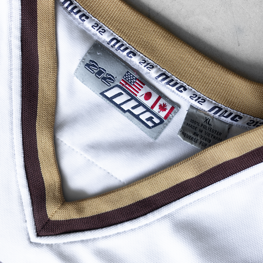 Vintage NYC 212 #25 Brown Baseball Jersey (XL)
