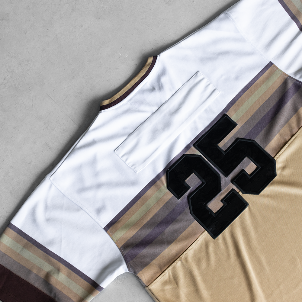 Vintage NYC 212 #25 Brown Baseball Jersey (XL)