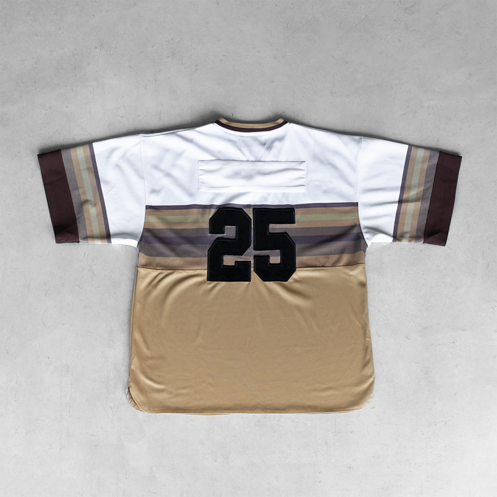 Vintage NYC 212 #25 Brown Baseball Jersey (XL)