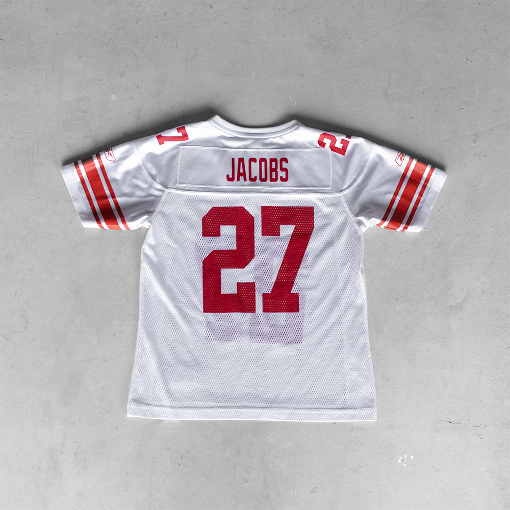 Vintage NFL NY Giants Brandon Jacobs #27 Women's Football Jersey (M)