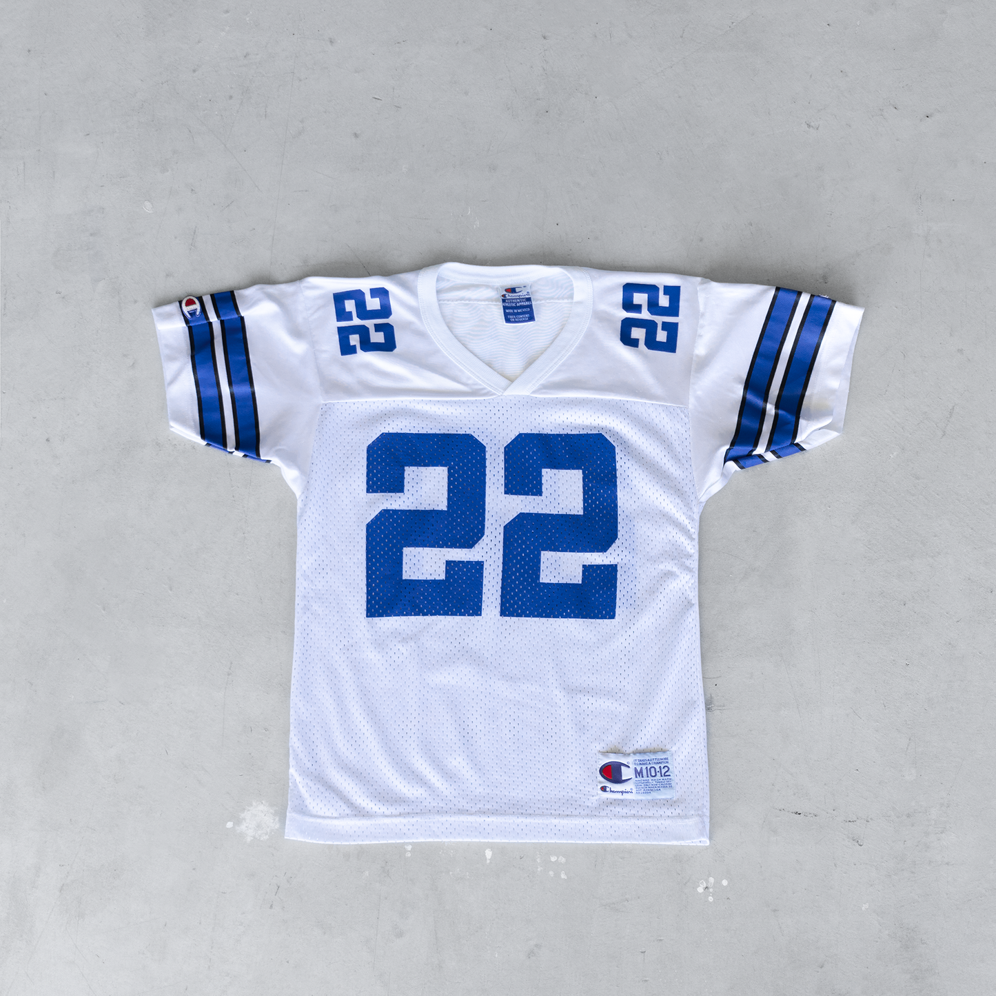 Vintage NFL Dallas Cowboys Emmitt Smith #22 Youth Football Jersey (M)