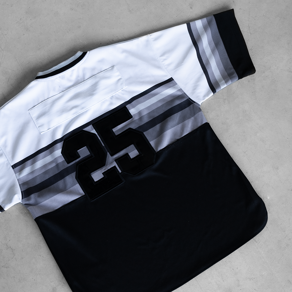 Vintage NYC 212 #25 Black Baseball Jersey (L)