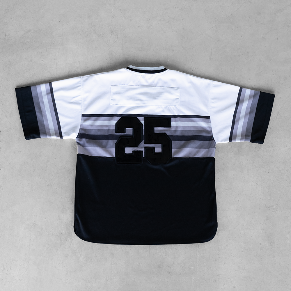 Vintage NYC 212 #25 Black Baseball Jersey (L)