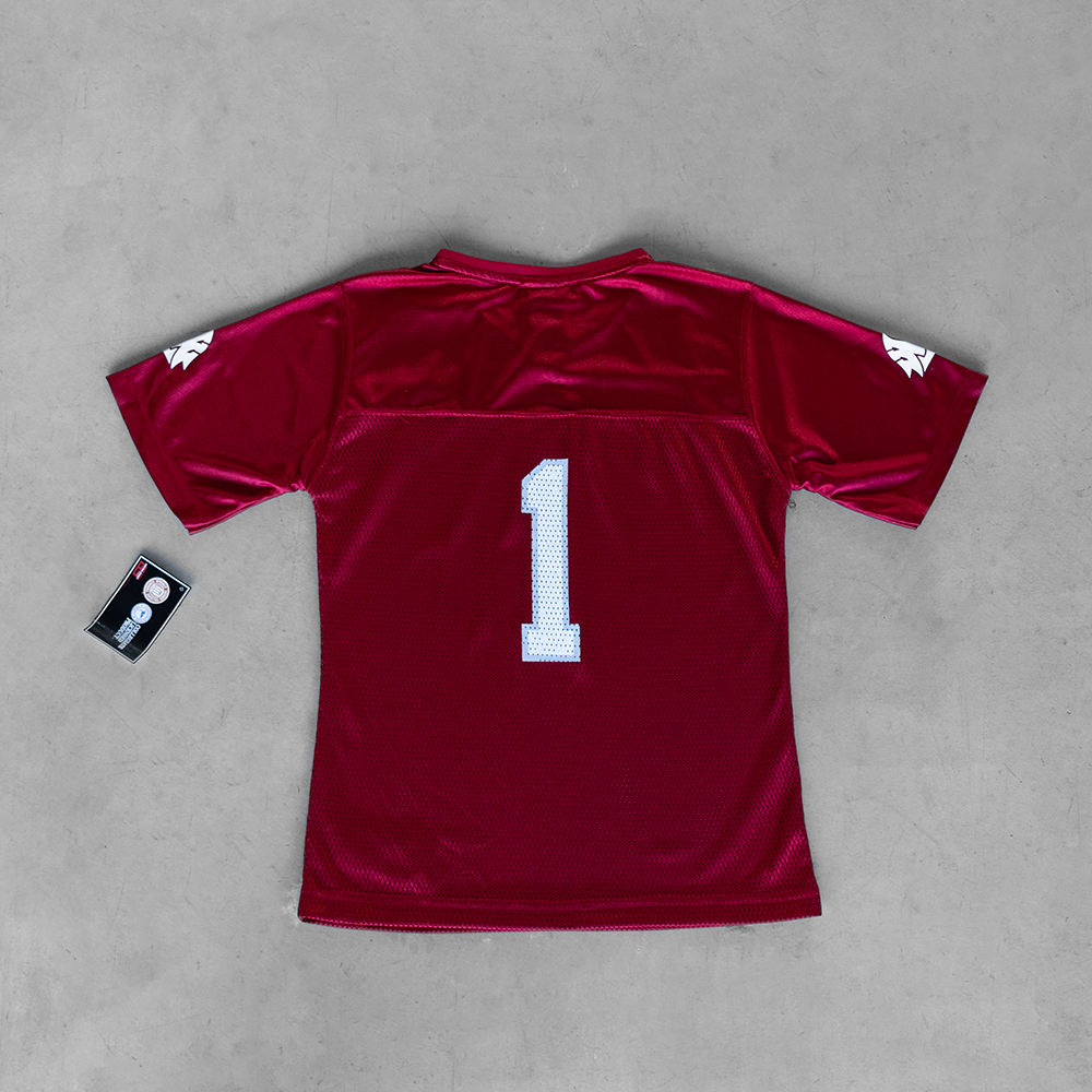 Vintage Washington State Cougars #1 Youth Football Jersey (L)