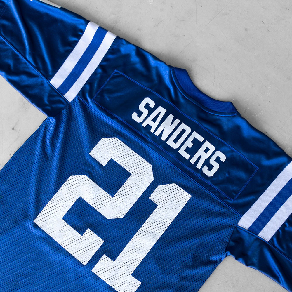 Vintage NFL Dallas Cowboys Deion Sanders #21 Football Jersey (M)