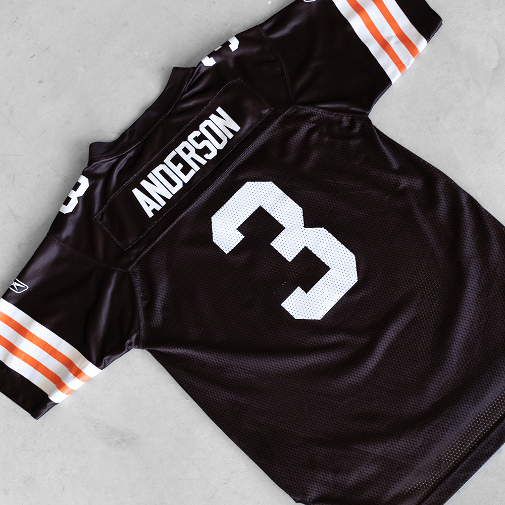 Vintage NFL Cleveland Browns Derek Anderson #3 Football Jersey