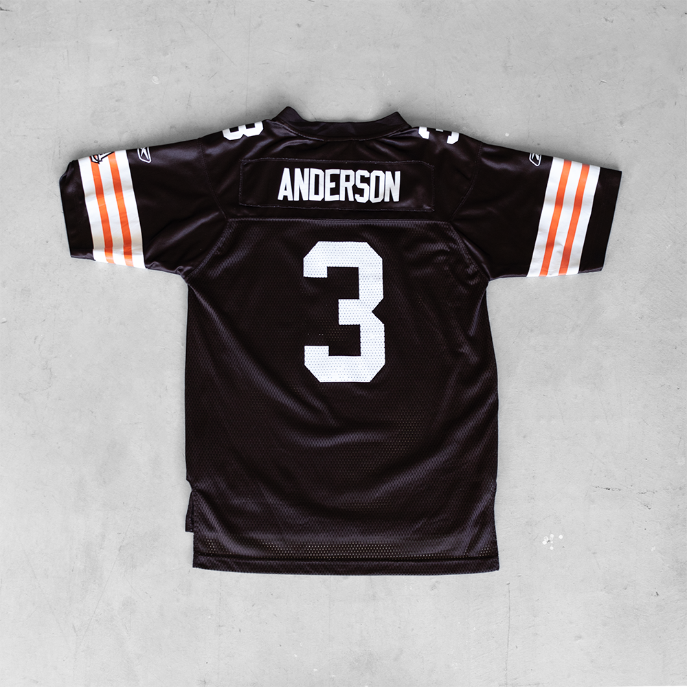 Vintage NFL Cleveland Browns Derek Anderson #3 Football Jersey