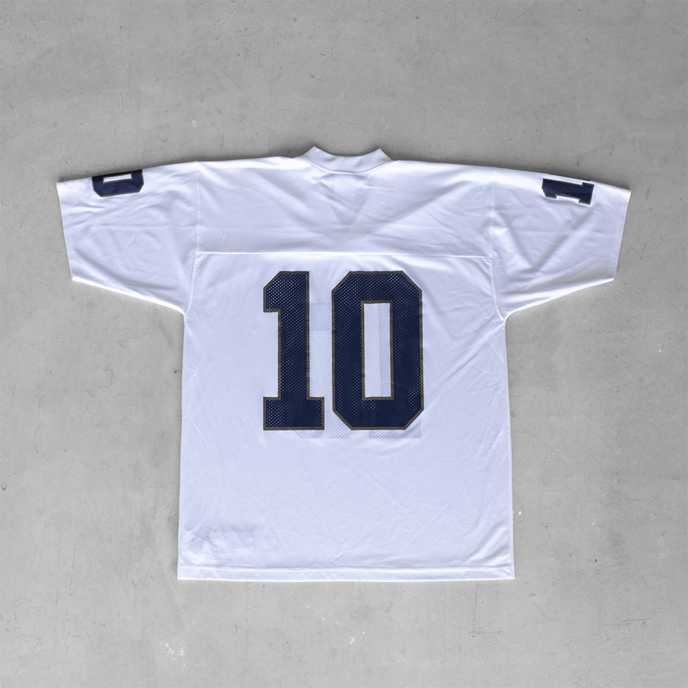 Vintage Adidas University Of Notre Dame #10 Football Jersey (L)