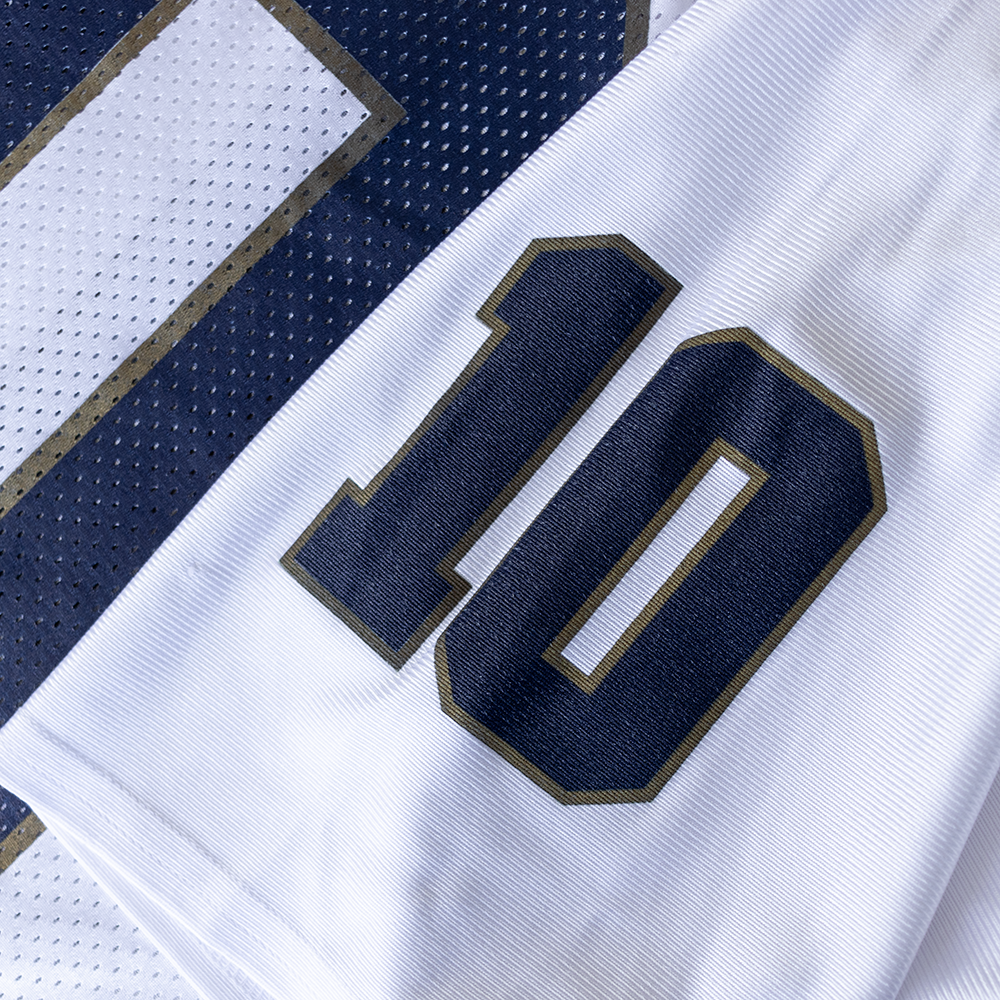 Vintage Adidas University Of Notre Dame #10 Football Jersey (L)