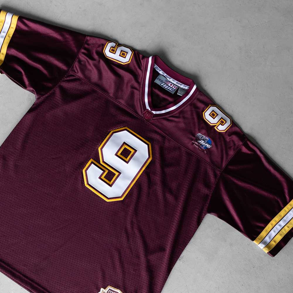 Vintage NYC 212 #9 Football Jersey (XL)