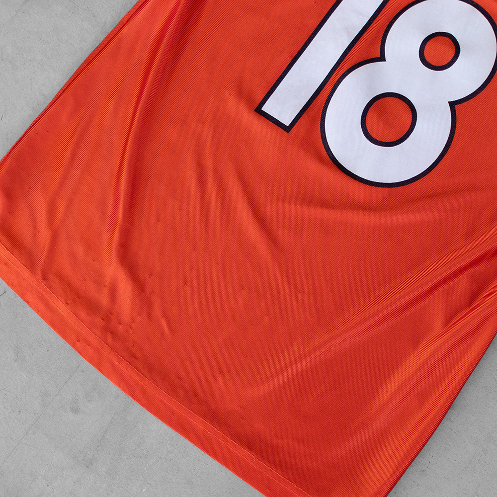 Vintage NFL Denver Broncos Manning #18 Youth Football Jersey (XL)