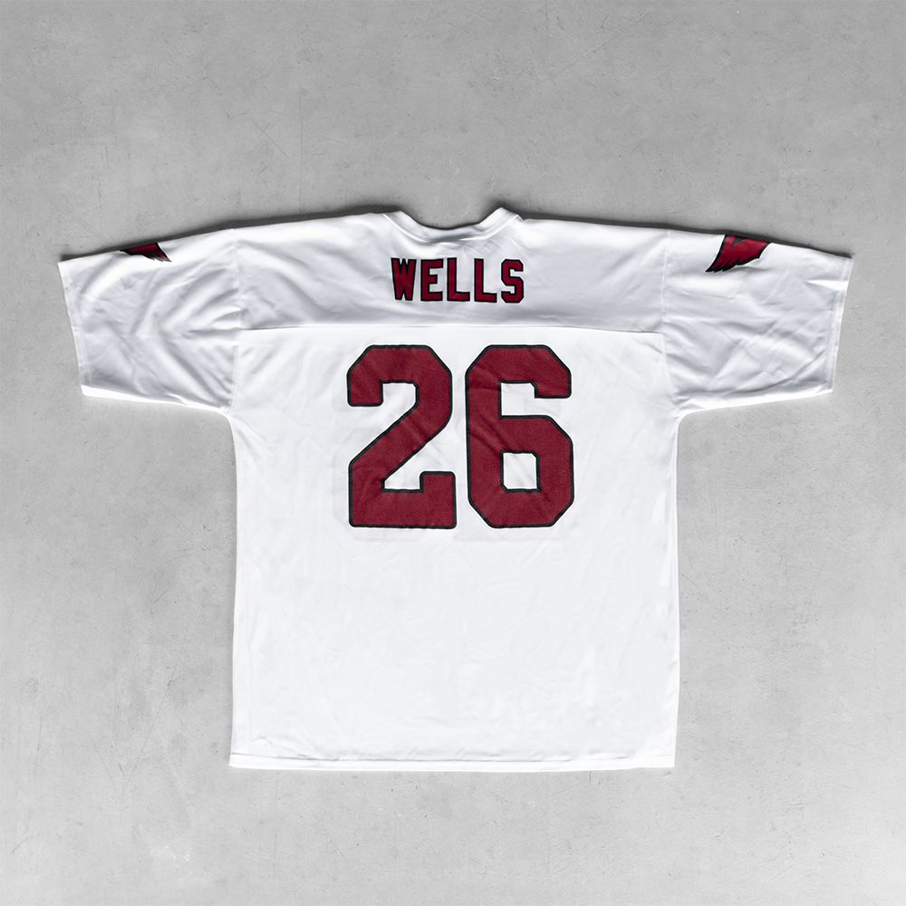 Vintage Arizona Cardinals #26 Beanie Wells Football Jersey (XL)