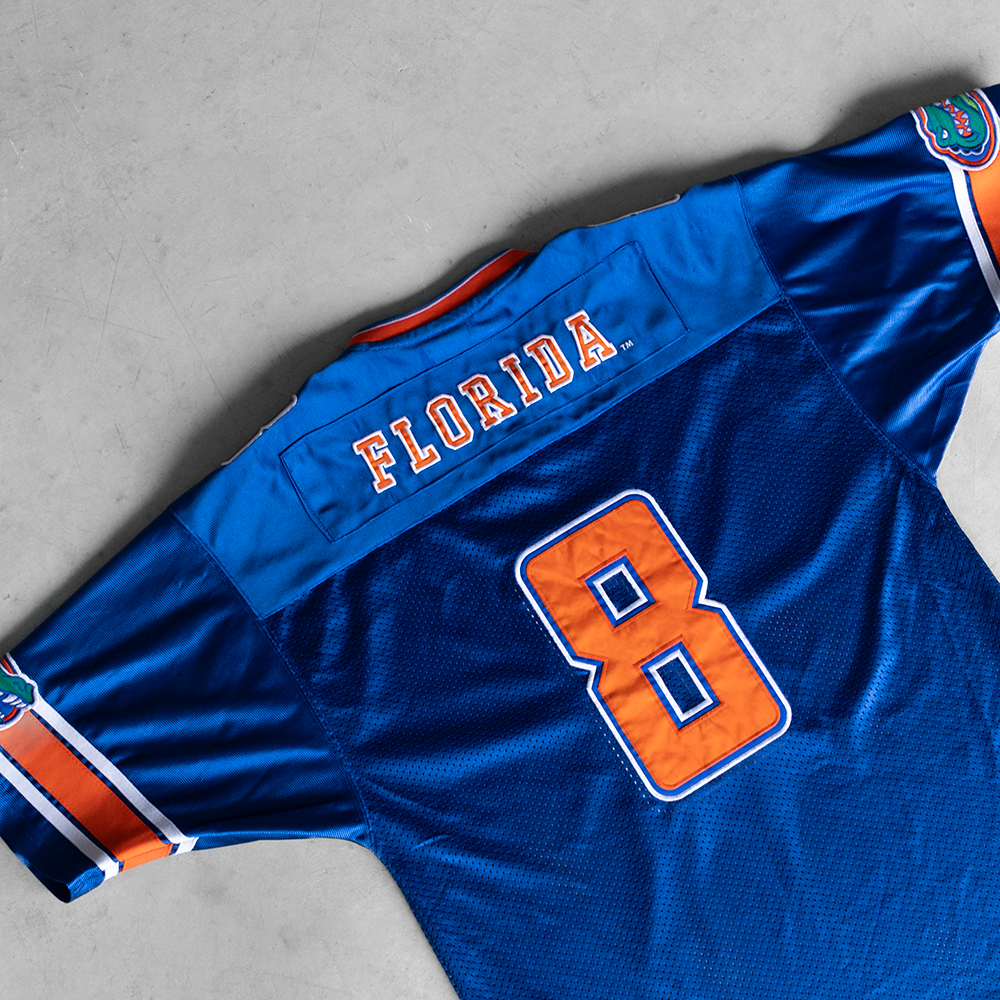 Vintage University Of Florida Gators #8 Football Jersey (M)