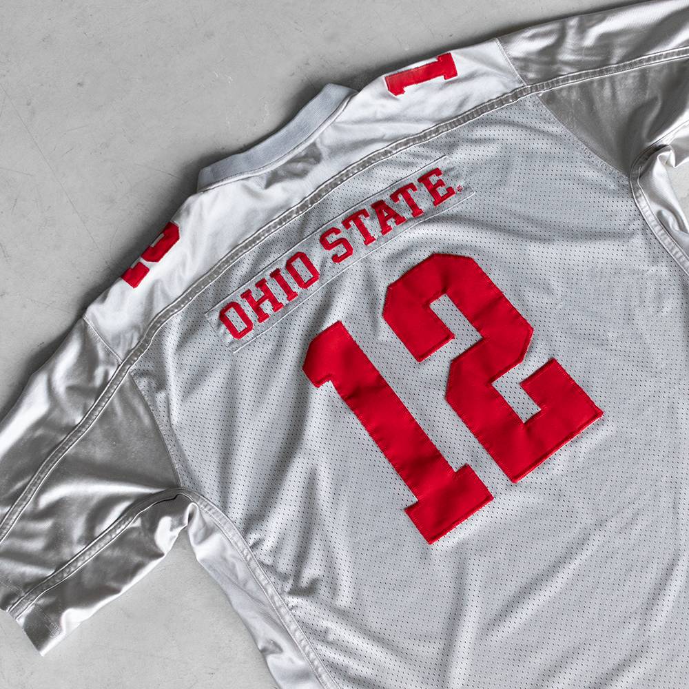 Vintage Ohio State Buckeyes #12 Football Jersey (XL)