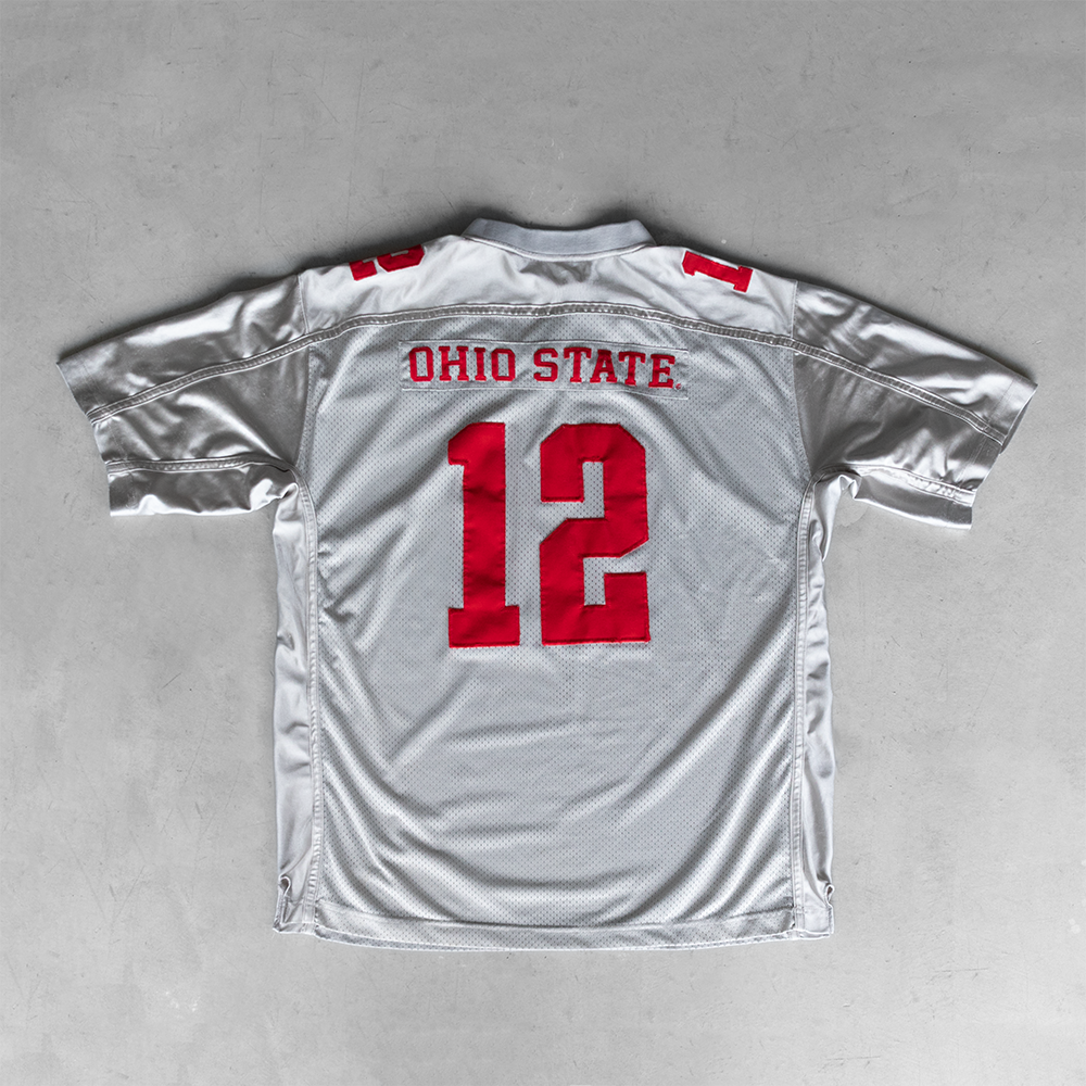 Vintage Ohio State Buckeyes #12 Football Jersey (XL)