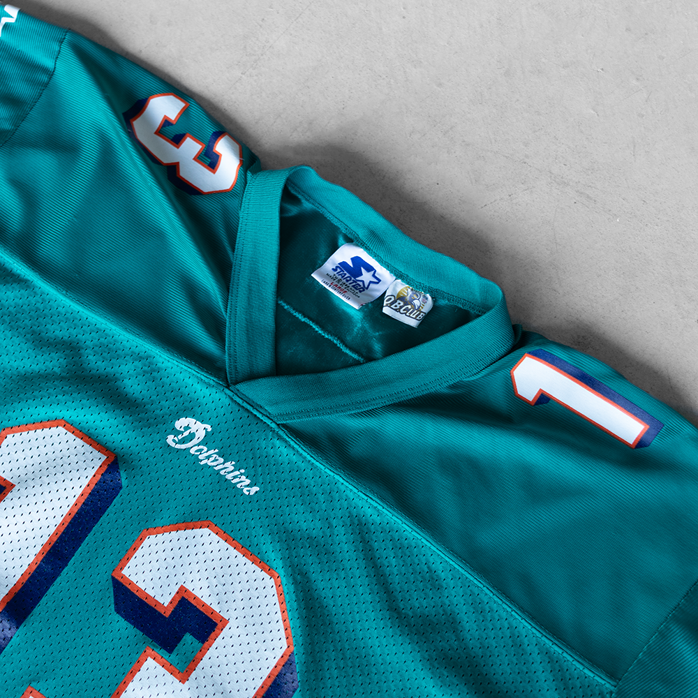 Vintage NFL Miami Dolphins Dan Marino #13 Youth Football Jersey (L)