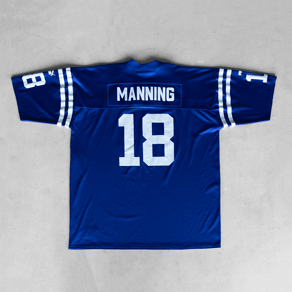 Vintage NFL Indianapolis Colts Peyton Manning #18 Football Jersey (XXL)