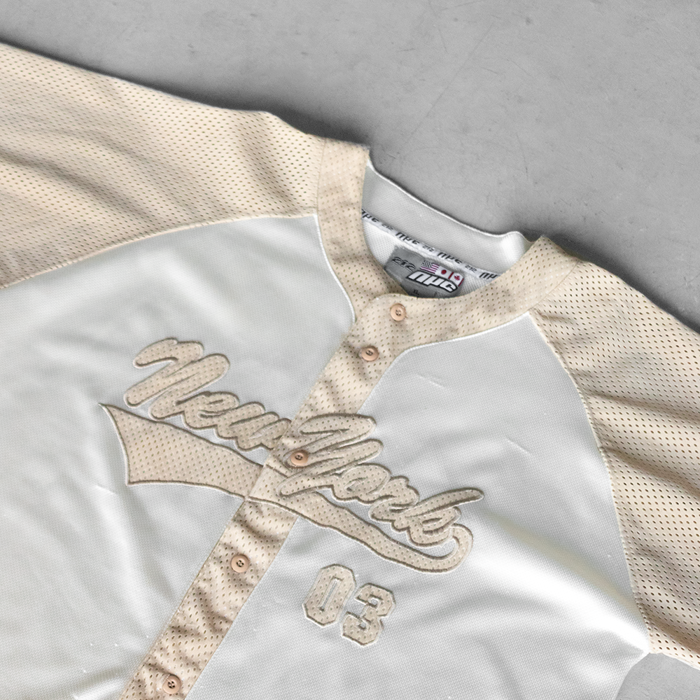 Vintage 2003 New York #03 Baseball Jersey (XL)