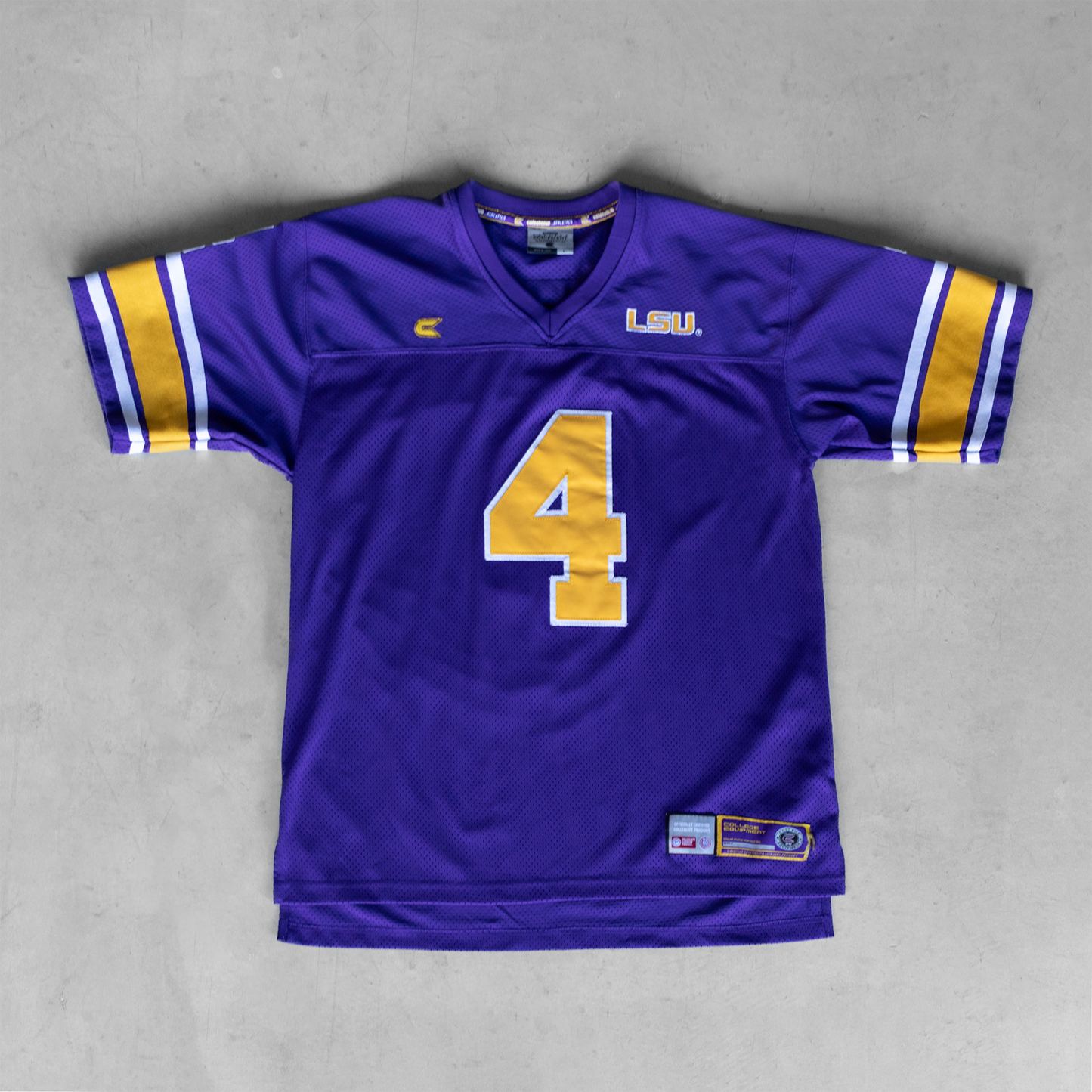 Vintage LSU Tigers #4 Football Jersey (L)