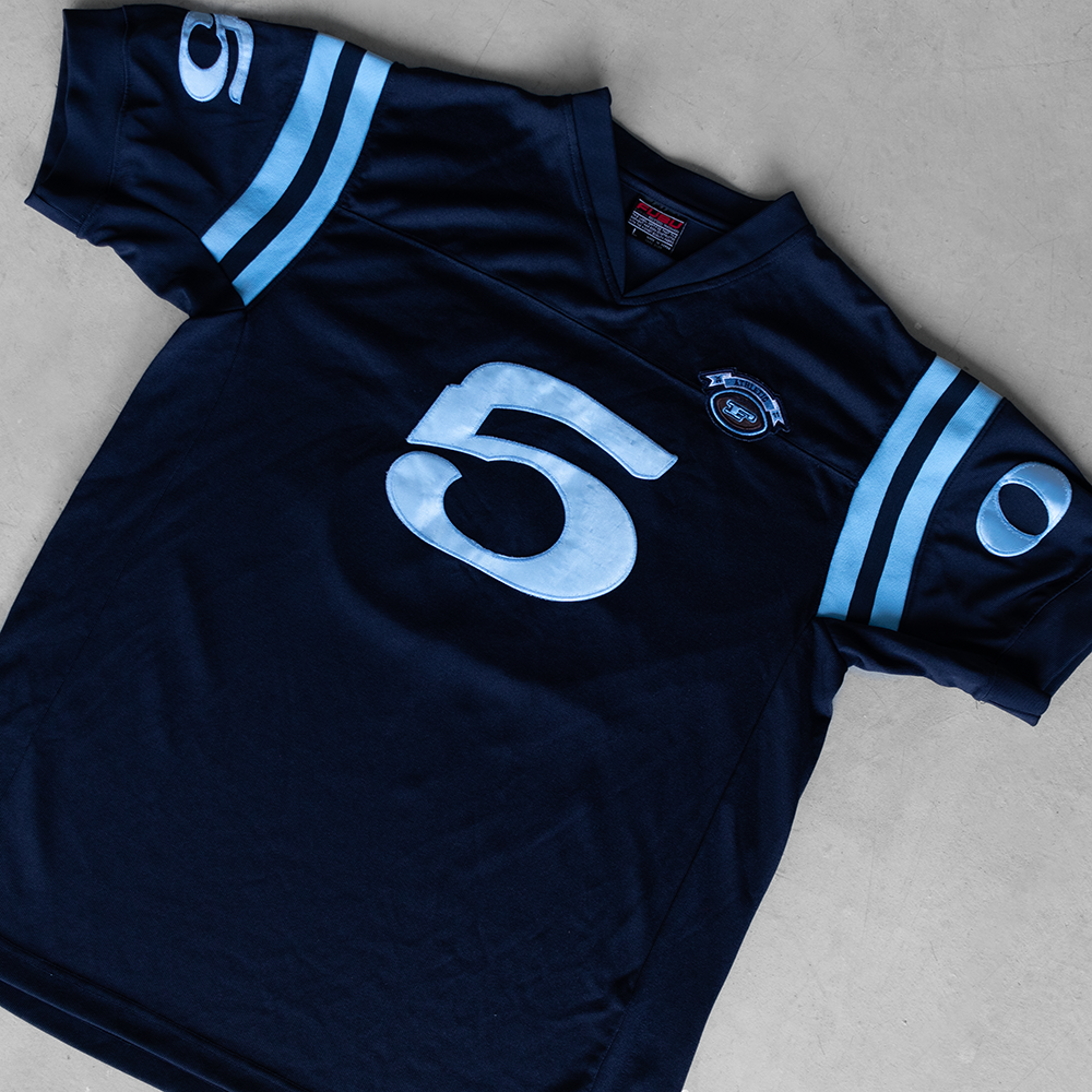 Vintage Fubu Embroidered #5 Football Style Jersey (L)