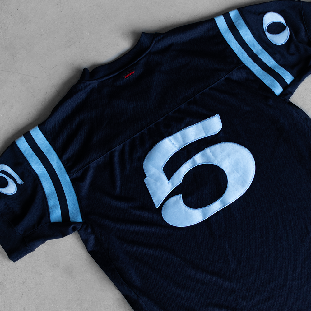 Vintage Fubu Embroidered #5 Football Style Jersey (L)
