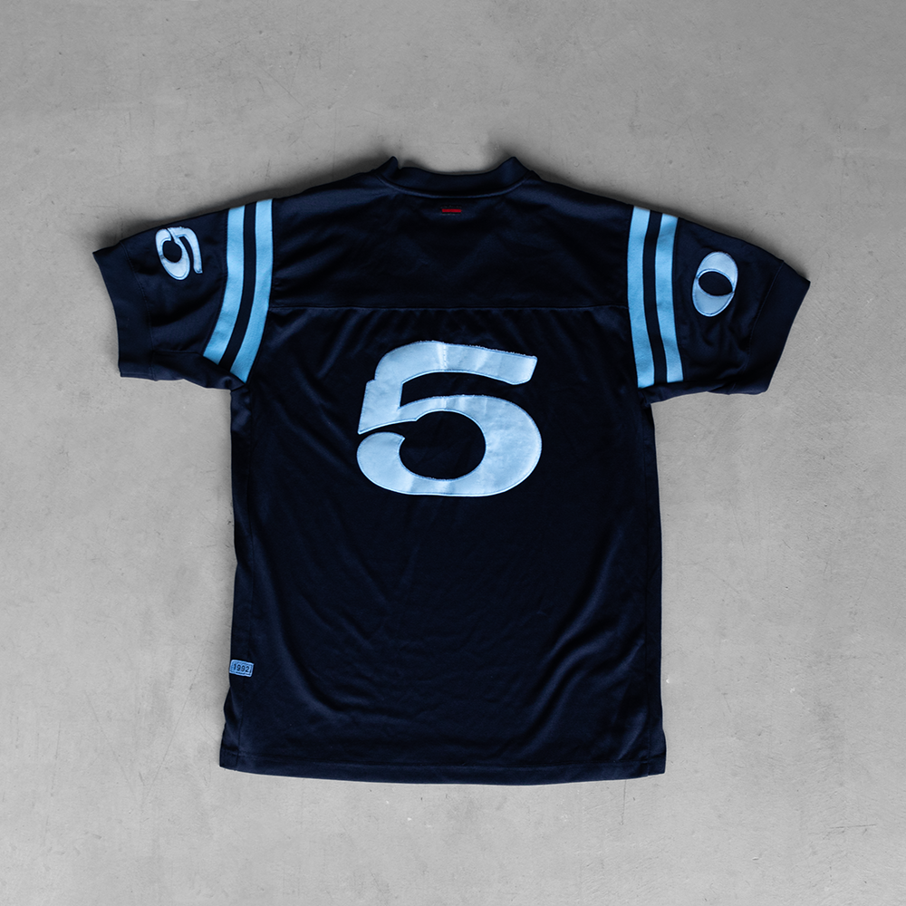 Vintage Fubu Embroidered #5 Football Style Jersey (L)
