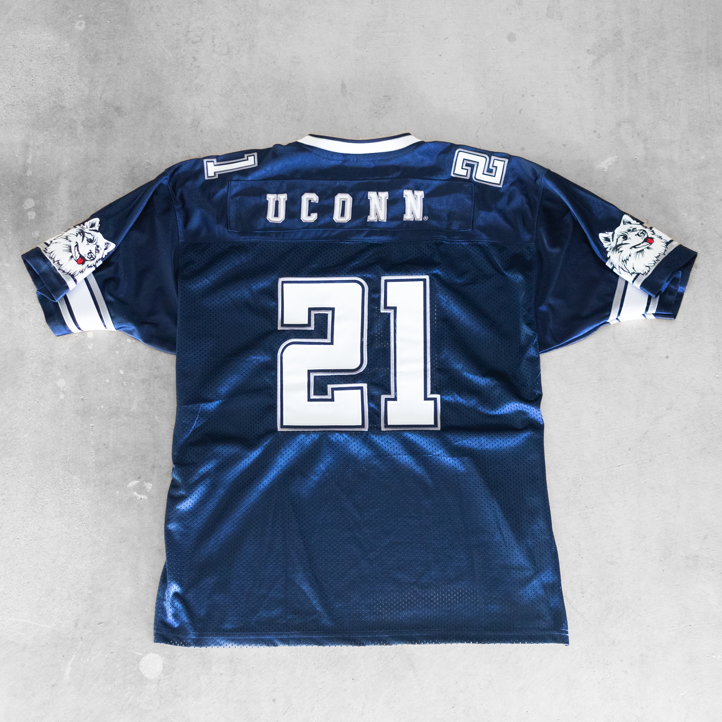 Vintage UCONN Huskies #21 Football Jersey (L)