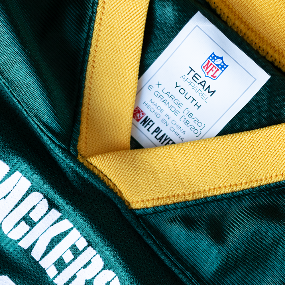 Vintage NFL Green Bay Packers Aaron Rodgers #12 Youth Football Jersey (XL)