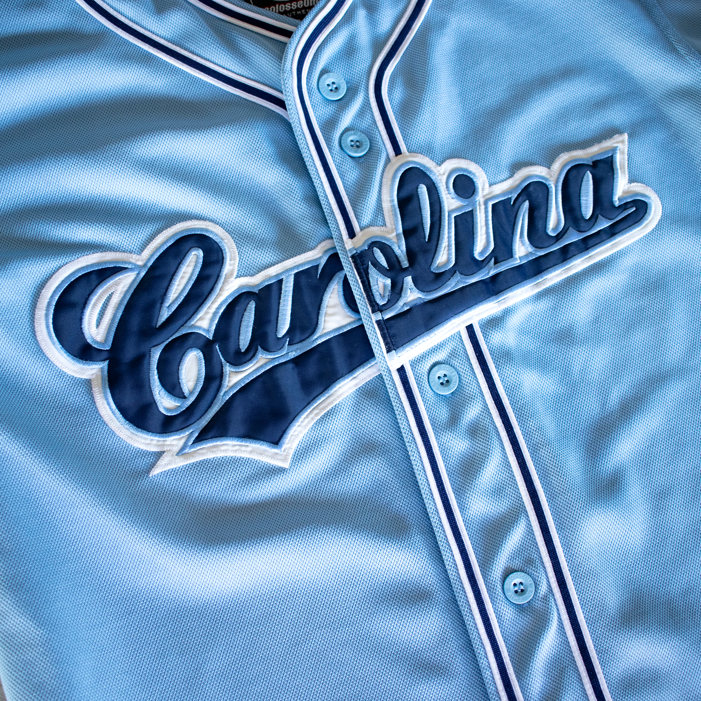 Vintage University Of North Carolina Baseball Jersey (M)