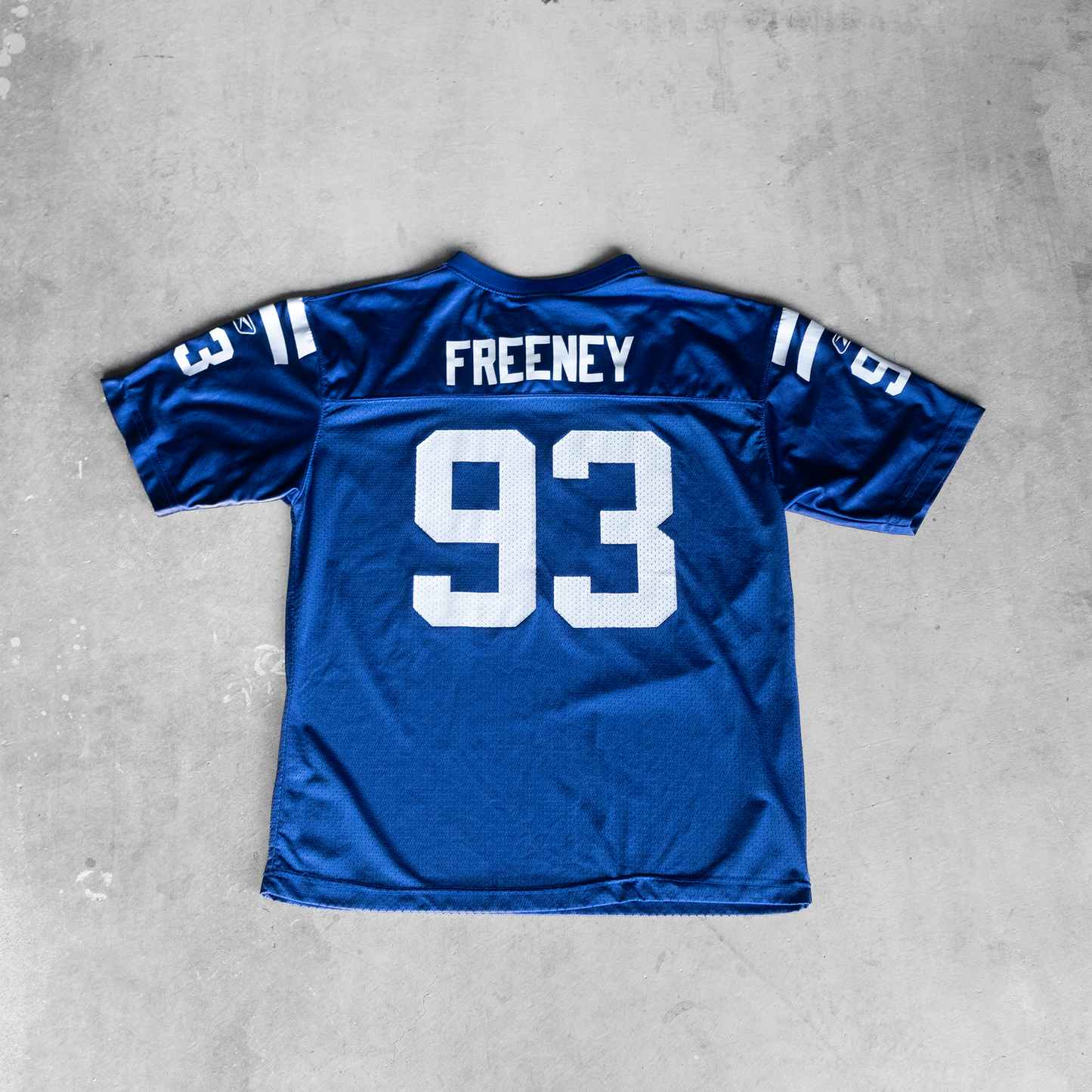 Vintage NFL Indianapolis Colts #93 Dwight Freeney Youth Football Jersey (XL)