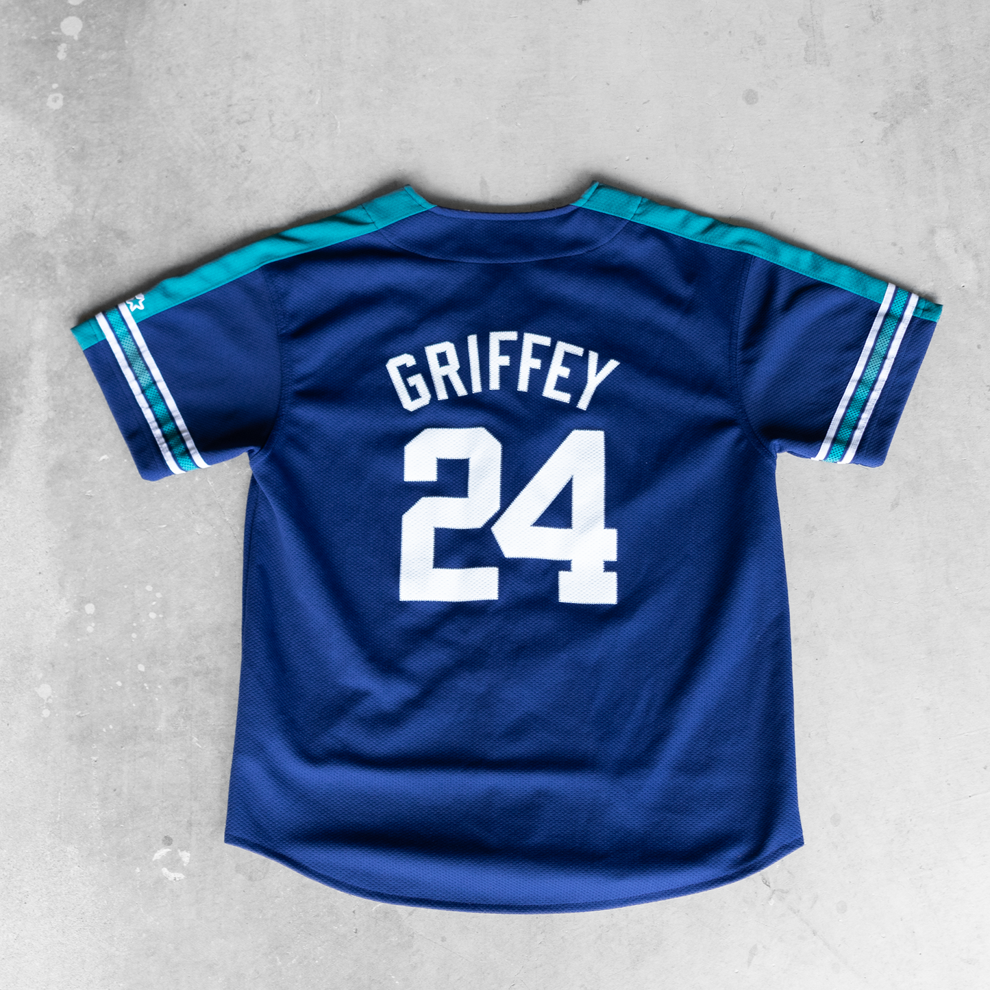 Vintage MLB Seattle Mariners #24 Ken Griffey Jr. Youth Baseball Jersey (XL)