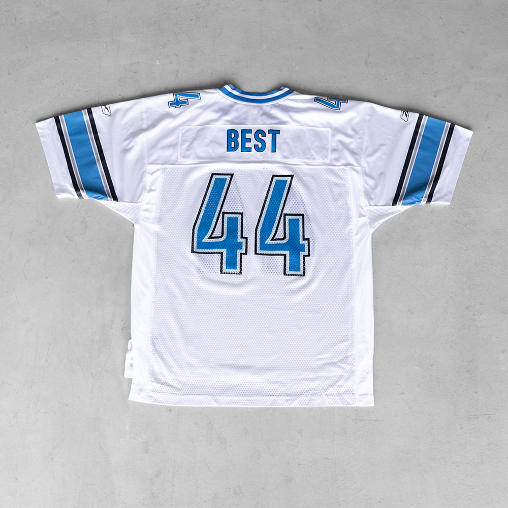 Vintage NFL Detroit Lions Jahvid Best #44 Football Jersey (L)