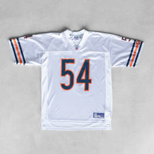 Vintage NFL Chicago Bears Brian Urlacher #54 White Football Jersey (L)