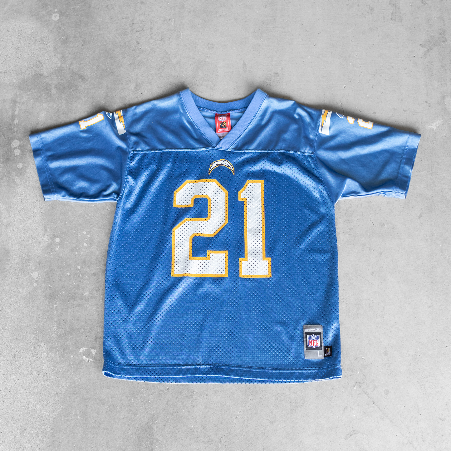Vintage NFL San Diego Chargers #21 LaDainian Tomlinson Youth Football Jersey