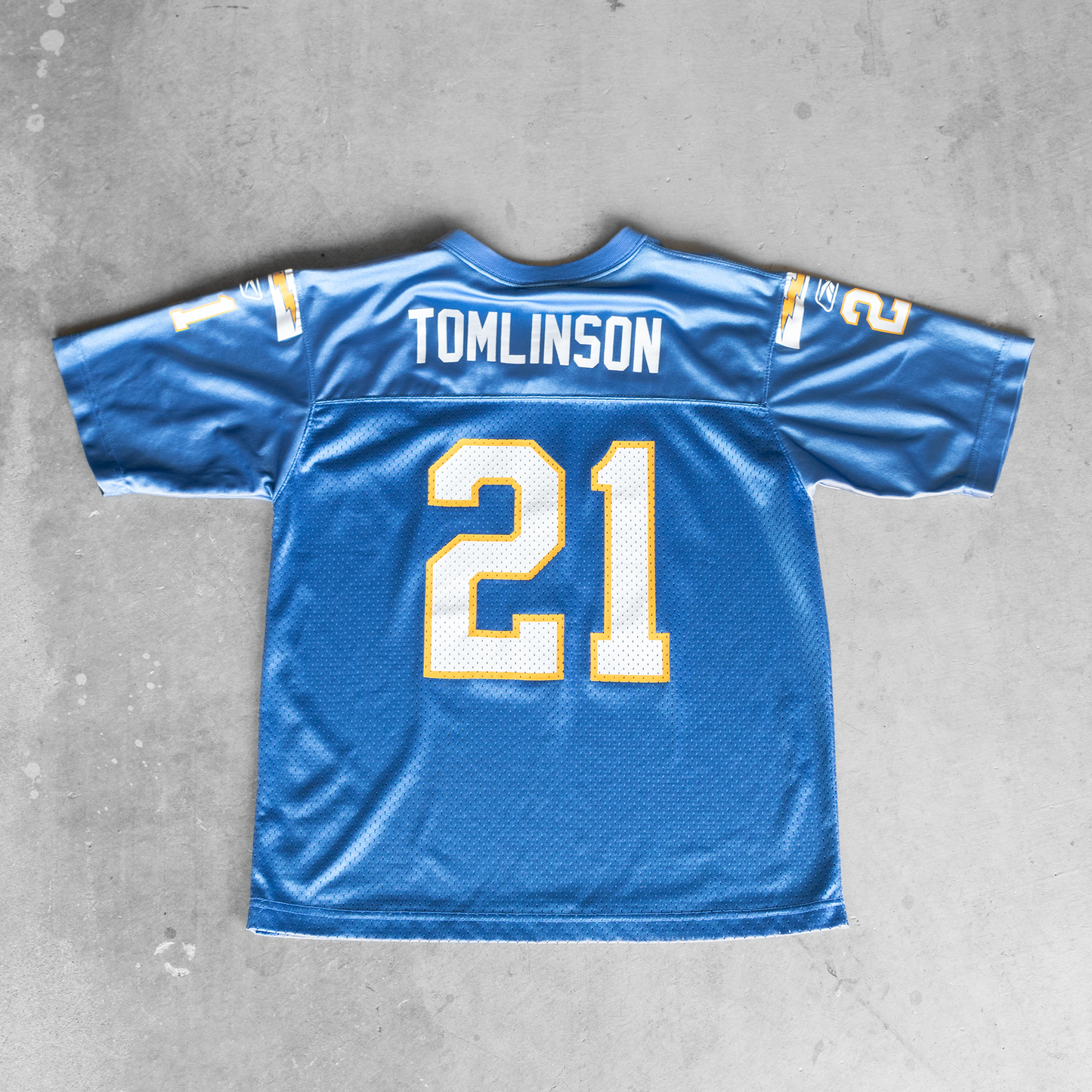 Vintage NFL San Diego Chargers #21 LaDainian Tomlinson Youth Football Jersey