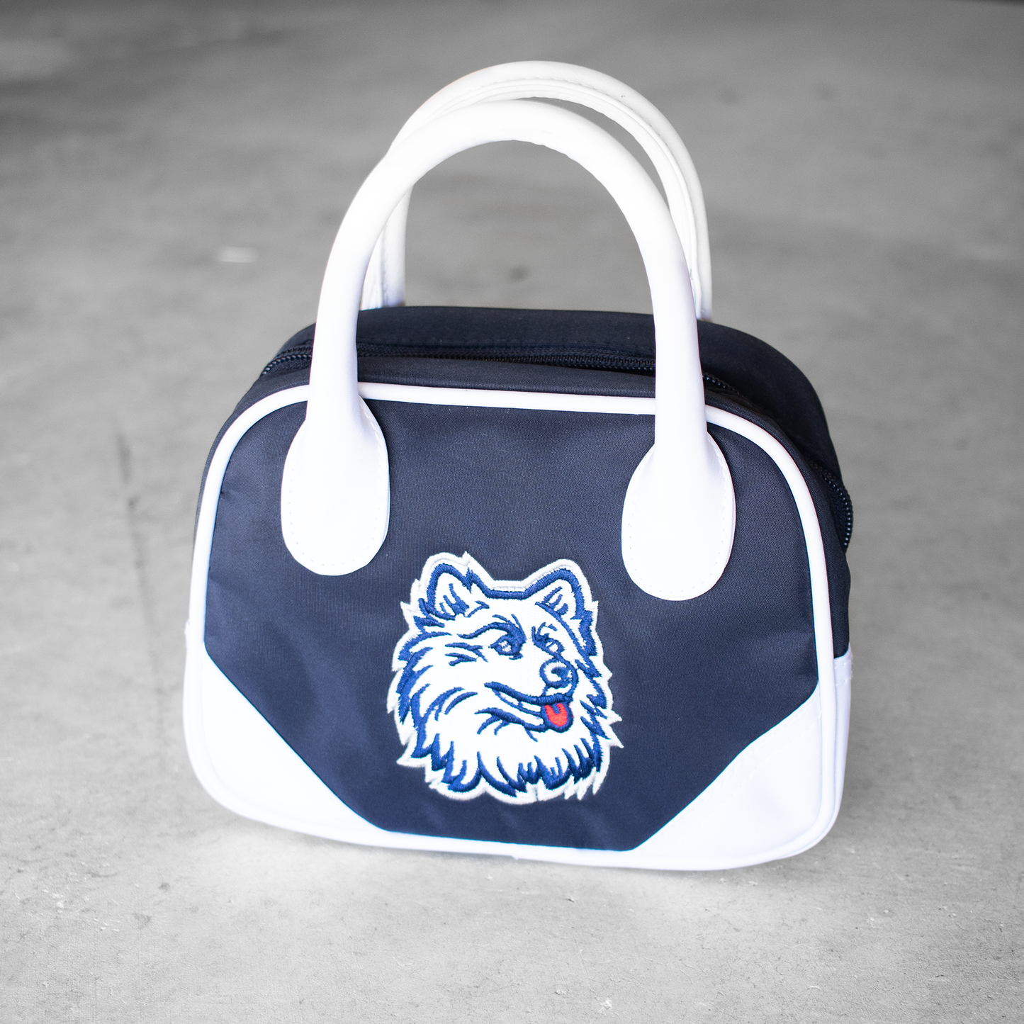 NCAA Connecticut Huskies Mini Bowler Hand Bag