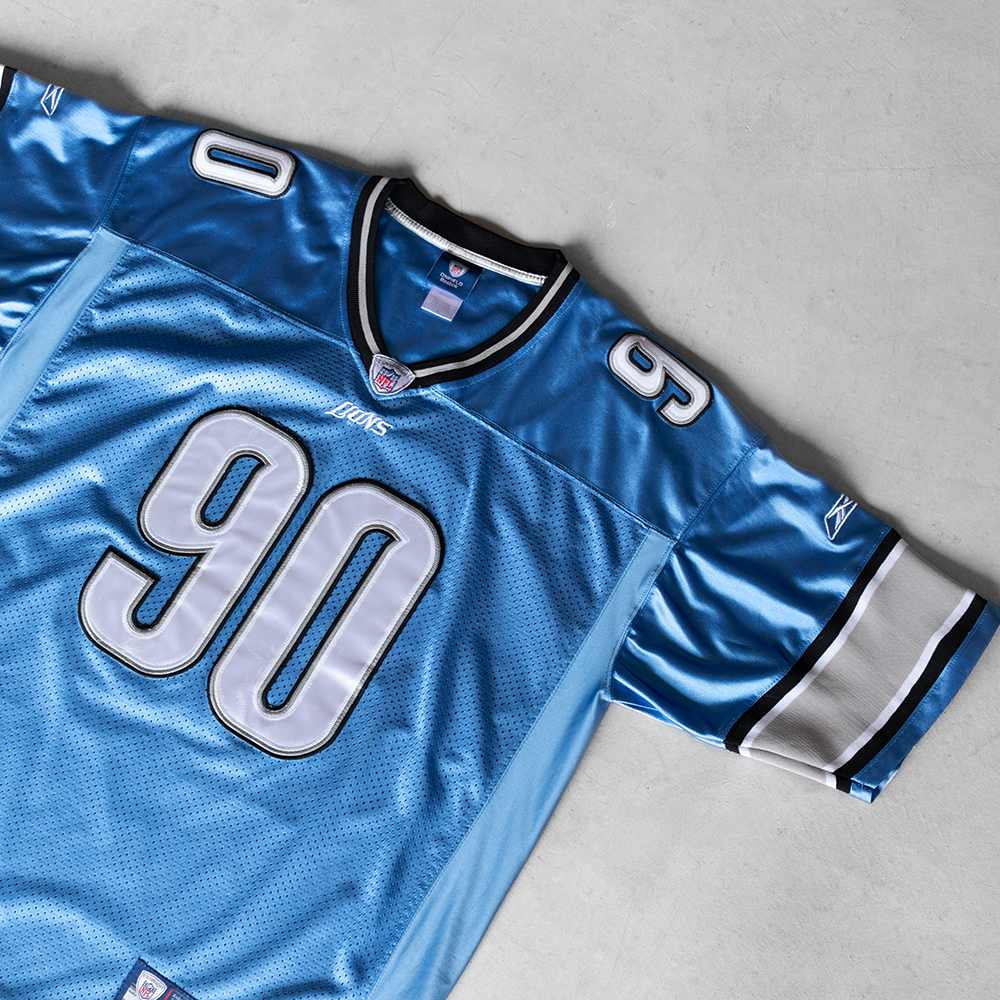 NFL Detroit Lions Ndamukong Suh #90 Football Jersey (56)