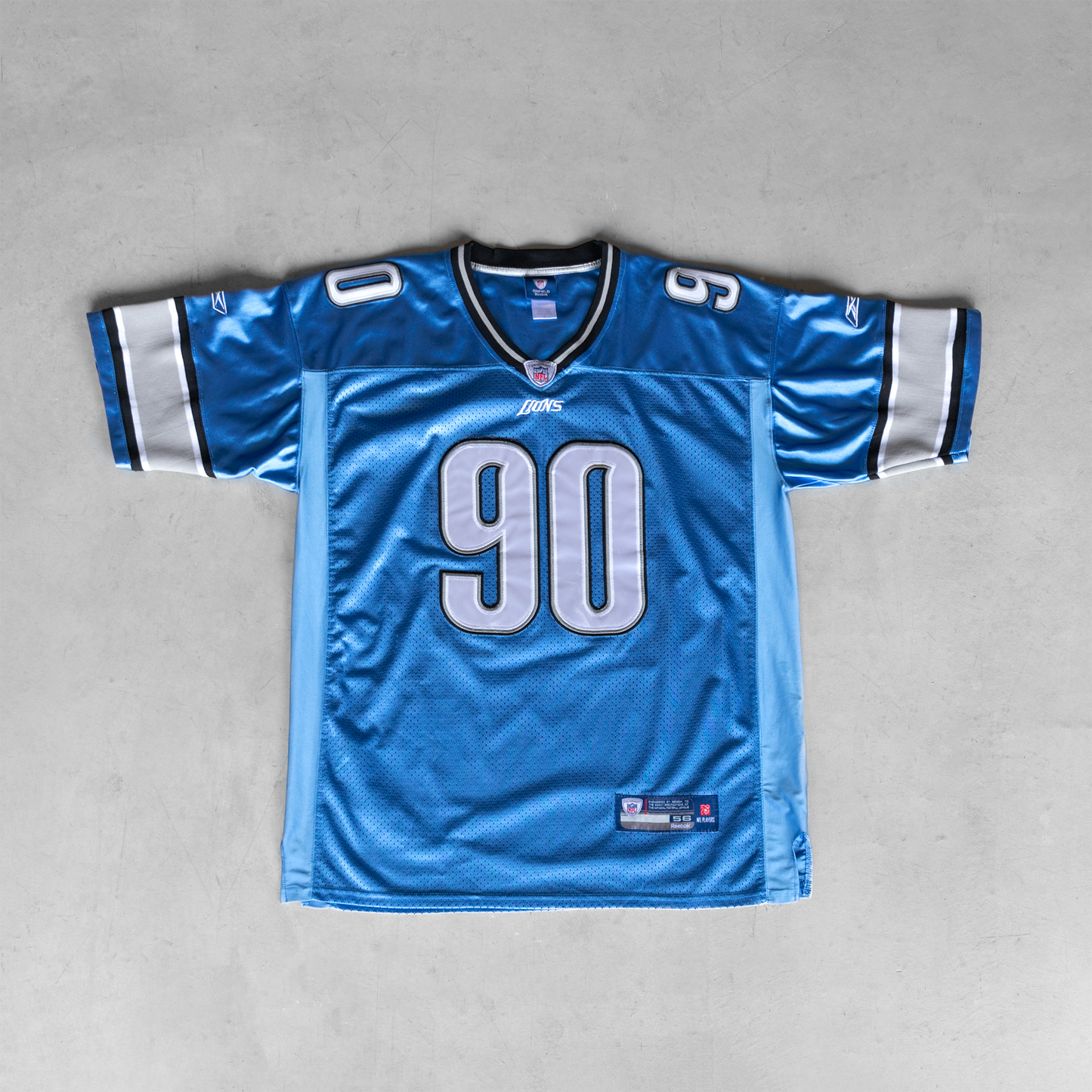 NFL Detroit Lions Ndamukong Suh #90 Football Jersey (56)