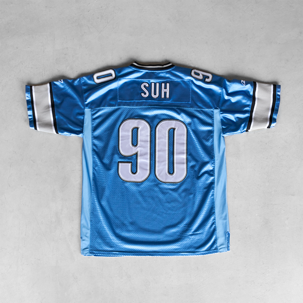 NFL Detroit Lions Ndamukong Suh #90 Football Jersey (56)