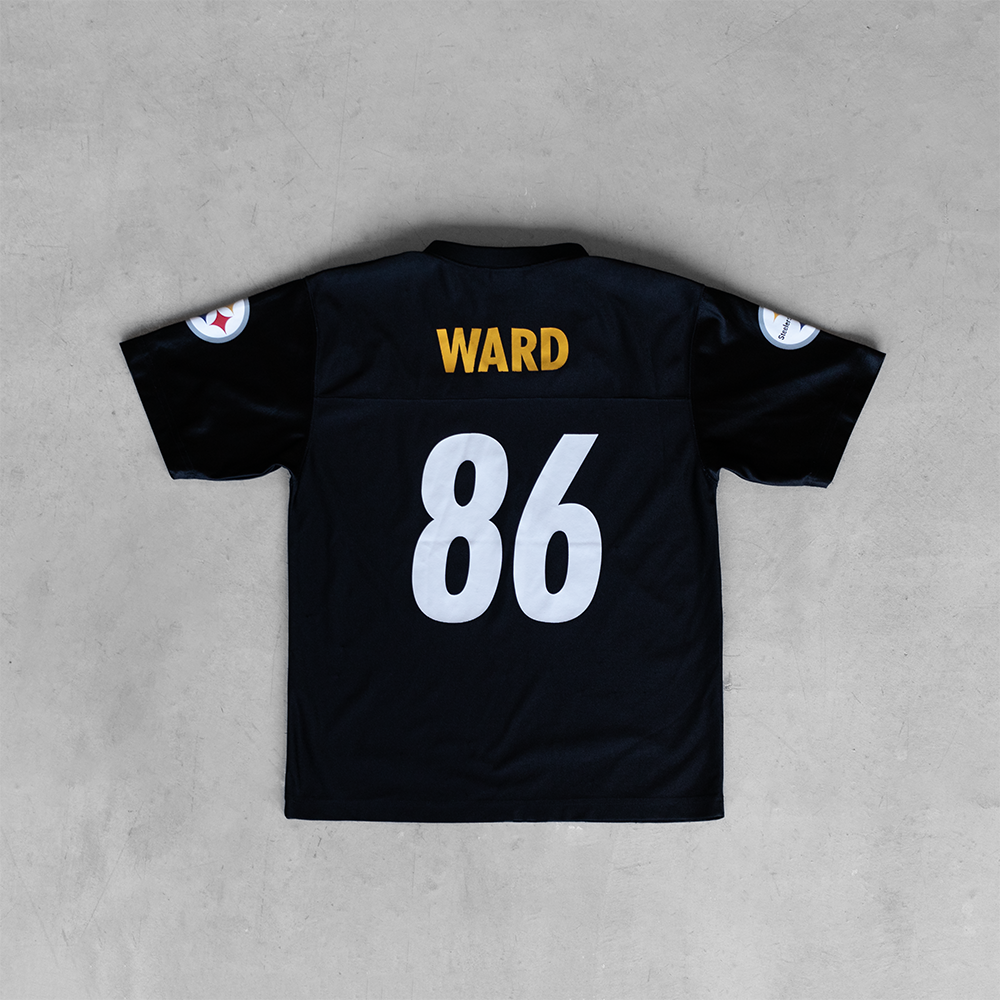 Vintage NFL Pittsburgh Steelers Hines Ward #86 Youth Football Jersey (L)