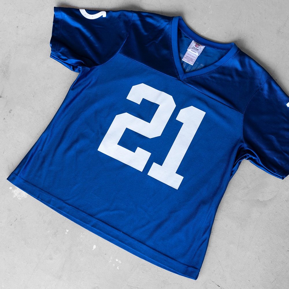 Vintage NFL Indianapolis Colts Bob Sanders #21 Women's Football Jersey (L)