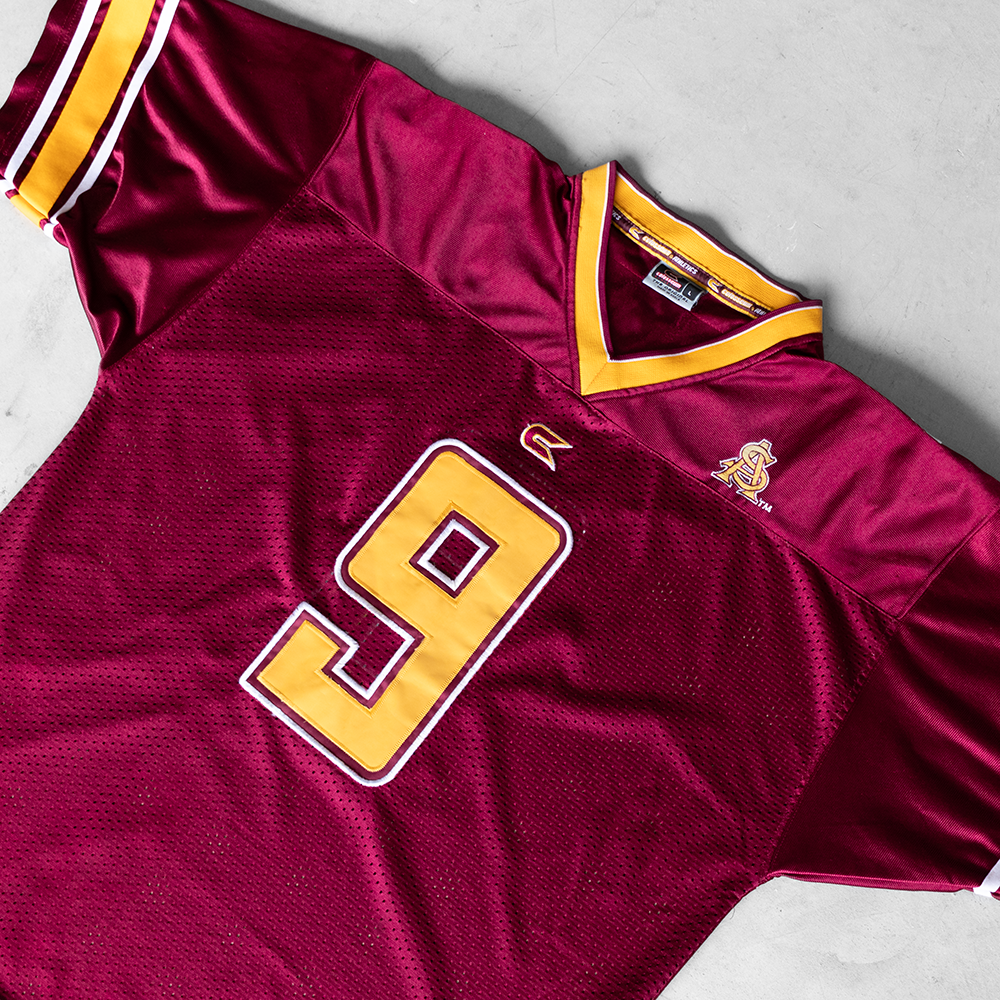 Vintage Arizona State University #9 Football Jersey (L)