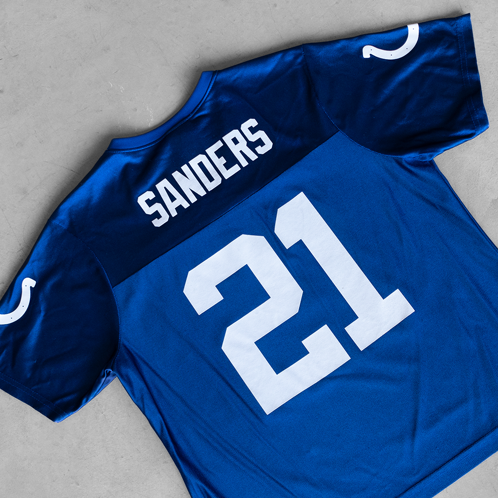 Vintage NFL Indianapolis Colts Bob Sanders #21 Women's Football Jersey (L)