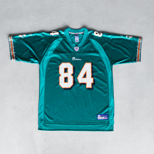 Vintage NFL Miami Dolphins Chris Chambers #84 Football Jersey (XL)