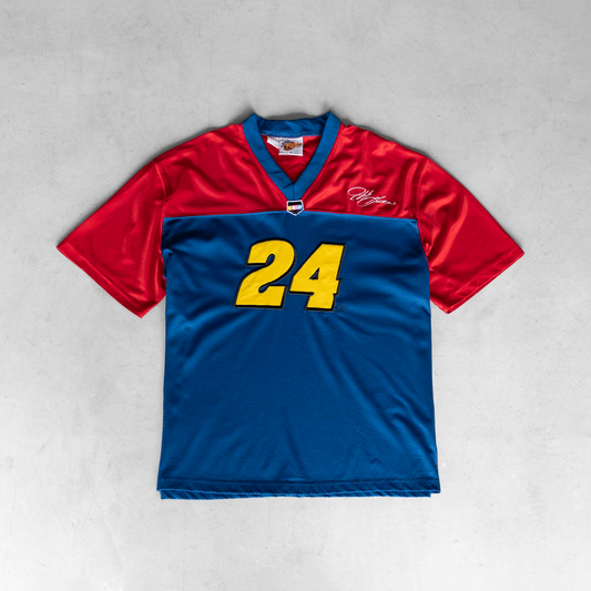 Vintage Nascar Jeff Gordon #24 Football Style Jersey (M)